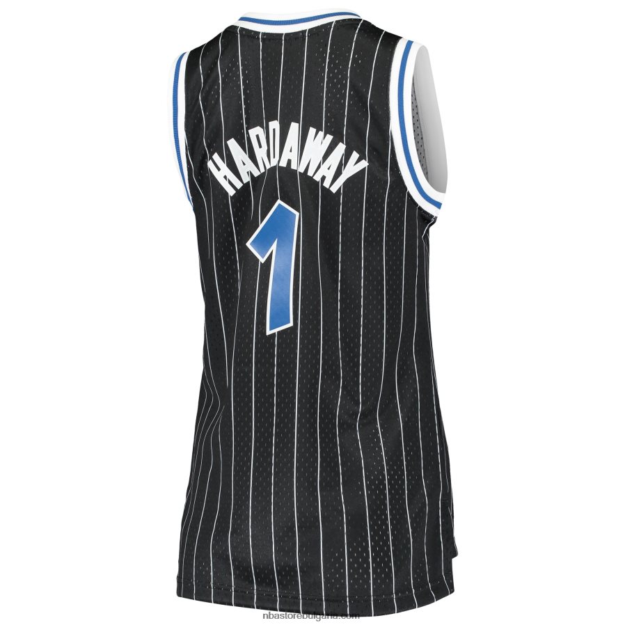 NBA JZ8F0210261 orlando magic penny hardaway mitchell & ness black hardwood classics swingman фланелка