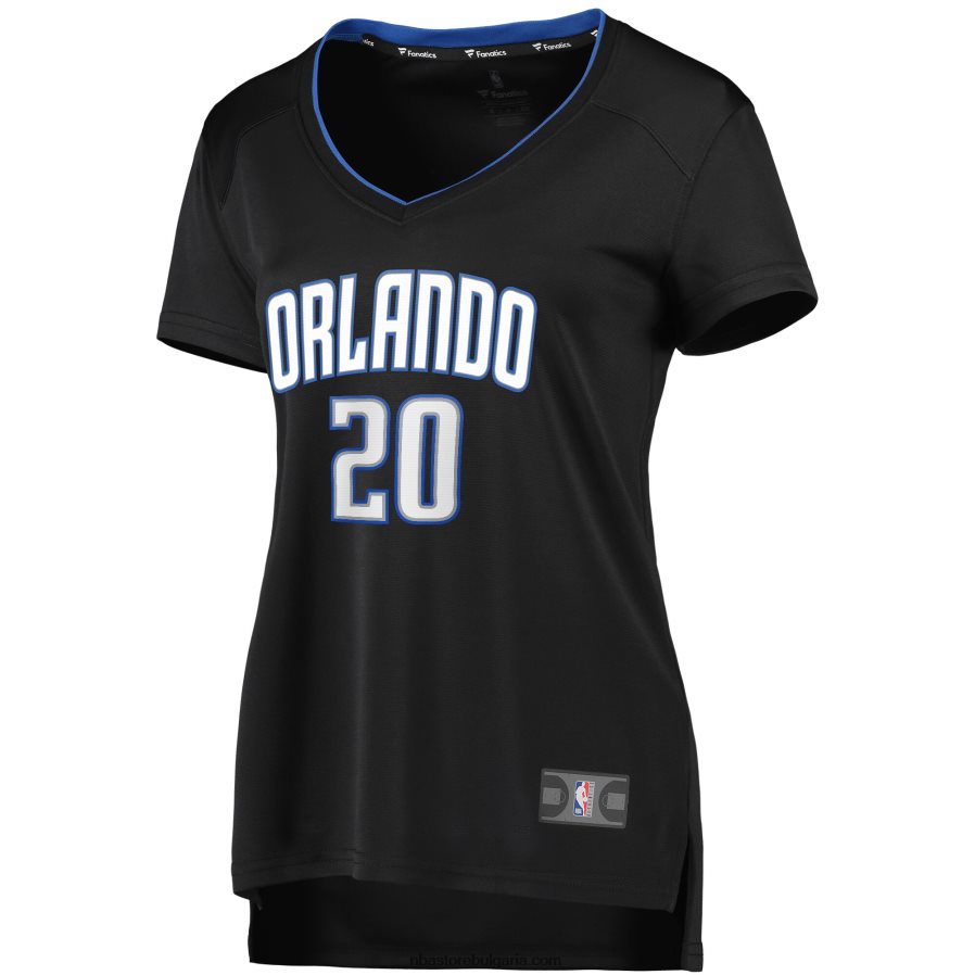 NBA JZ8F0212513 orlando magic markelle fultz black 2019 реплика на футболна фланелка за бързо прекъсване