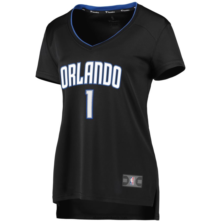 NBA JZ8F0213650 orlando magic jonathan isaac black 2019 fast break копие на фланелка на играч