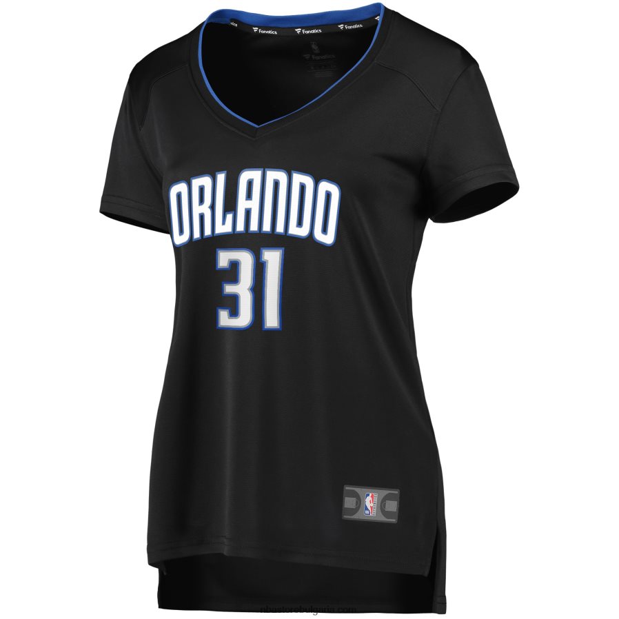 NBA JZ8F0213821 orlando magic terrence ross black fast break road player фланелка
