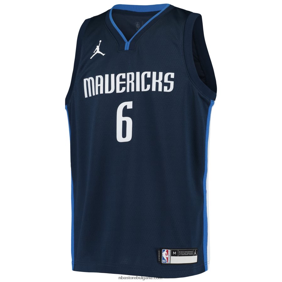 NBA JZ8F0217866 dallas mavericks kristaps porzingis jordan brand swingman фланелка на играч