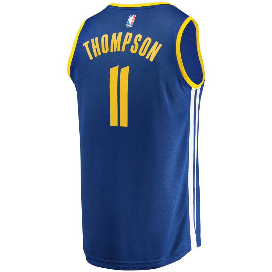 NBA JZ8F0218308 golden state warriors klay thompson royal fast break replica фланелка на играч