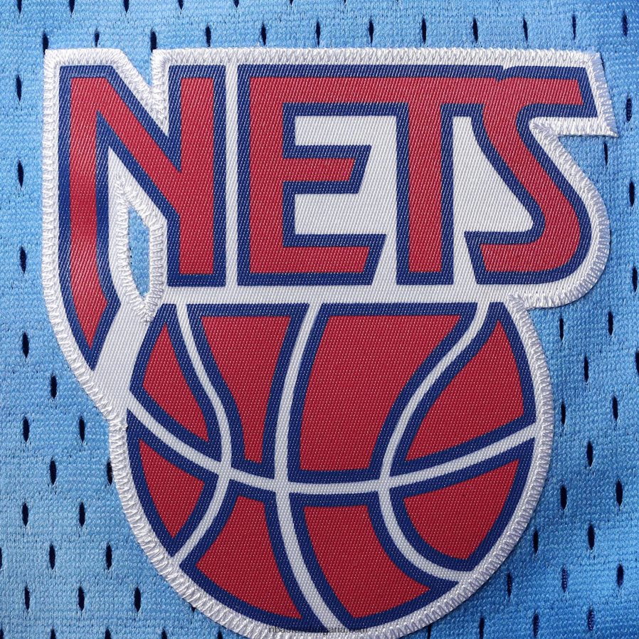 NBA JZ8F0218045 new jersey nets mitchell & ness blue hardwood classics swingman шорти