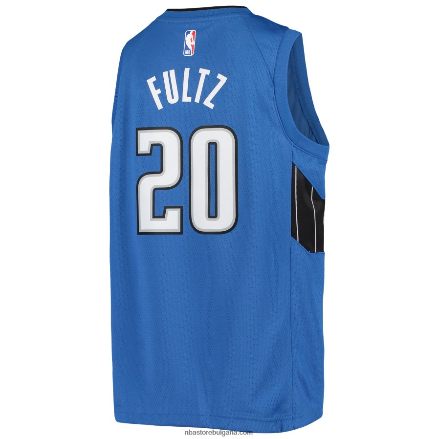 NBA JZ8F0217745 orlando magic markelle fultz jordan марка синя фланелка swingman