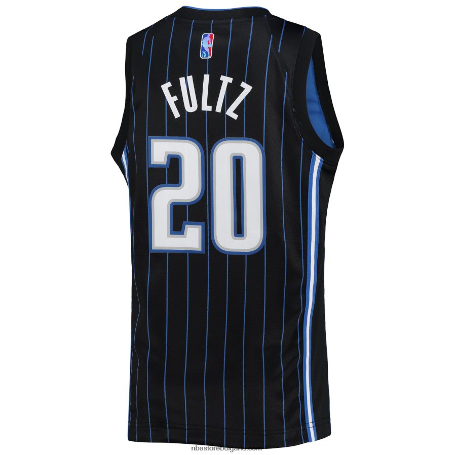 NBA JZ8F0217759 orlando magic markelle fultz тениска nike black diamond swingman