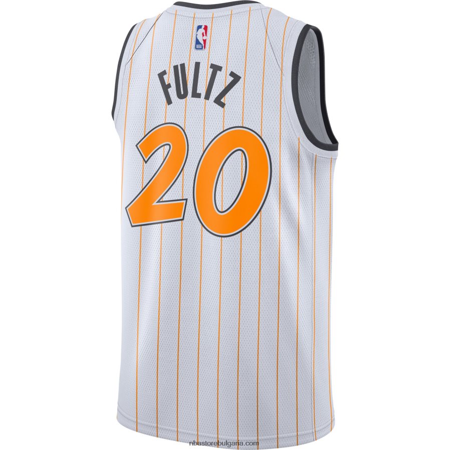 NBA JZ8F0218532 orlando magic markelle fultz бяла фланелка nike swingman