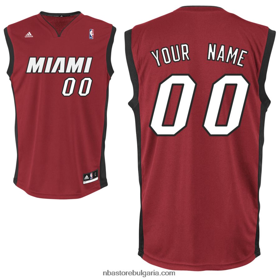 NBA JZ8F0219469 adidas miami heat персонализирана реплика на алтернативно трико