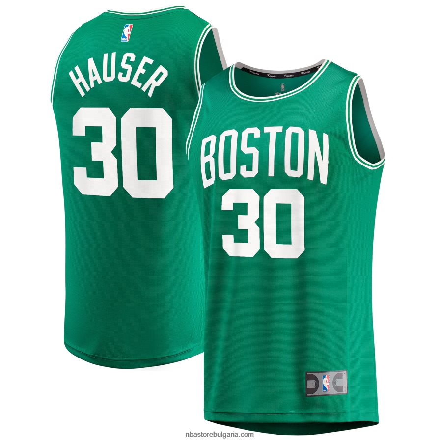 NBA JZ8F021777 Бостън Селтикс Сам Хаузър Кели Грийн реплика на фланелка за бързо прекъсване