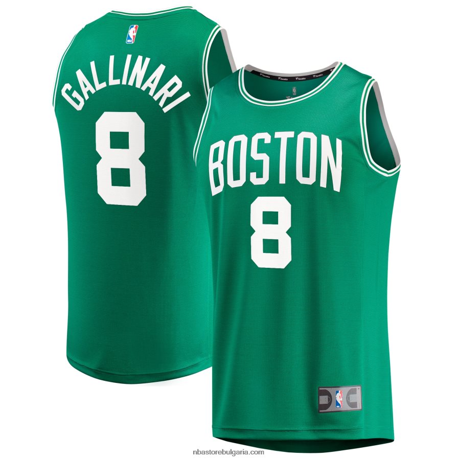 NBA JZ8F028308 Бостън Селтикс Данило Галинари Кели Грийн реплика на фланелка за бързо прекъсване