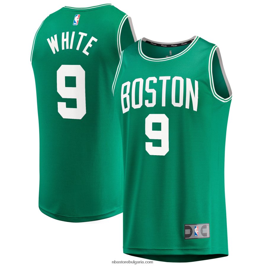 NBA JZ8F02967 Бостън Селтикс Дерик Уайт Кели Грийн реплика на фланелка за бързо прекъсване