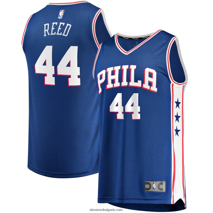 NBA JZ8F025421 philadelphia 76ers paul reed royal fast break replica фланелка