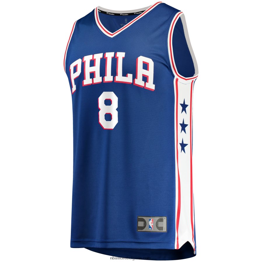NBA JZ8F026157 philadelphia 76ers de\'anthony melton royal fast break replica фланелка
