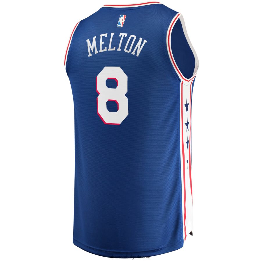 NBA JZ8F026157 philadelphia 76ers de\'anthony melton royal fast break replica фланелка