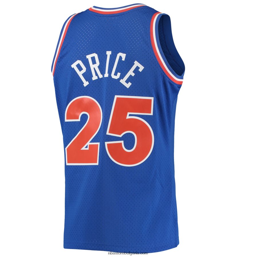 NBA JZ8F023369 cleveland cavaliers mark price mitchell & ness blue 1988-89 hardwood classics swingman фланелка