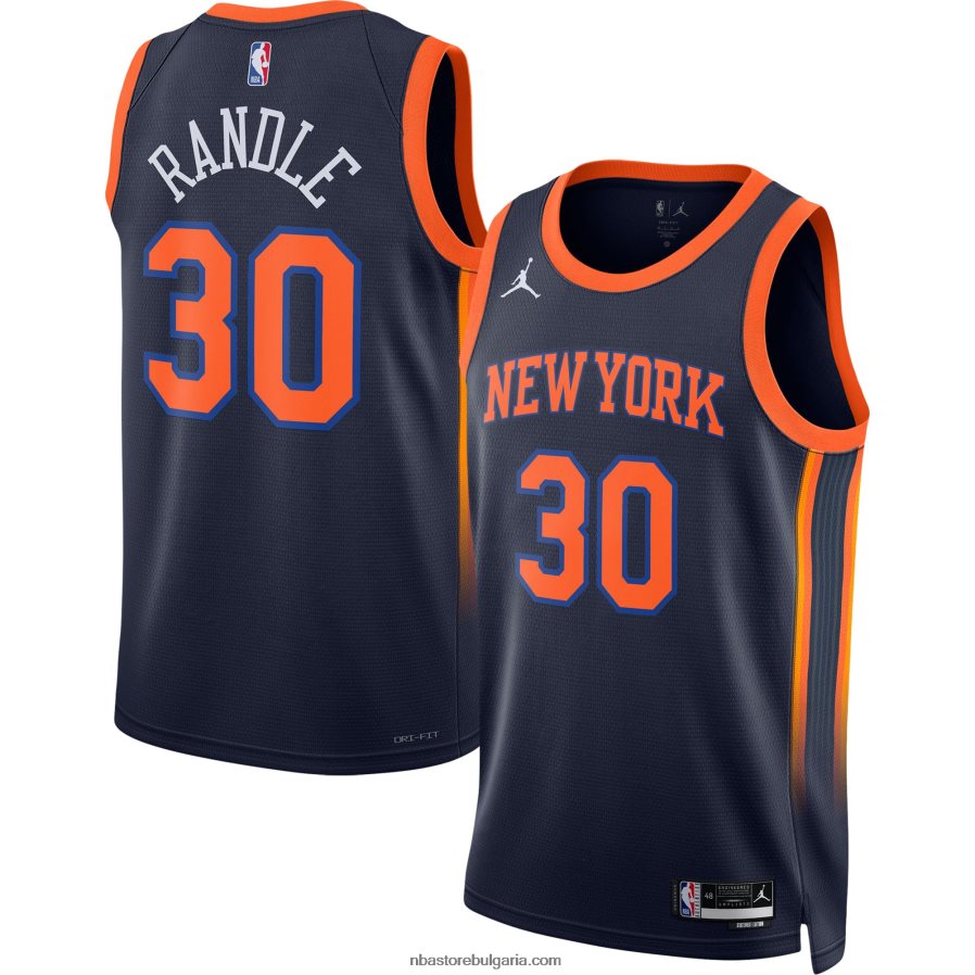NBA JZ8F023739 new york knicks julius randle jordan brand swingman трико