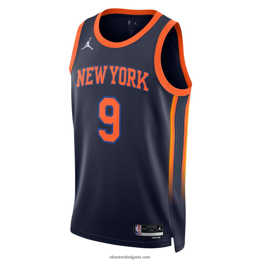 NBA JZ8F02621 new york knicks rj barrett jordan brand swingman трико
