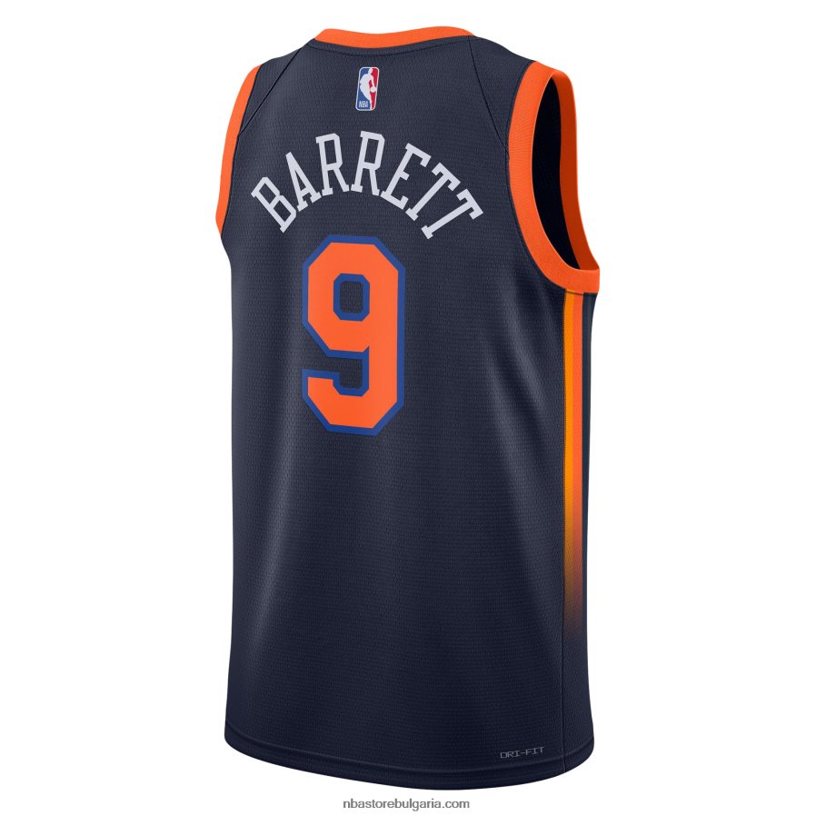NBA JZ8F02621 new york knicks rj barrett jordan brand swingman трико