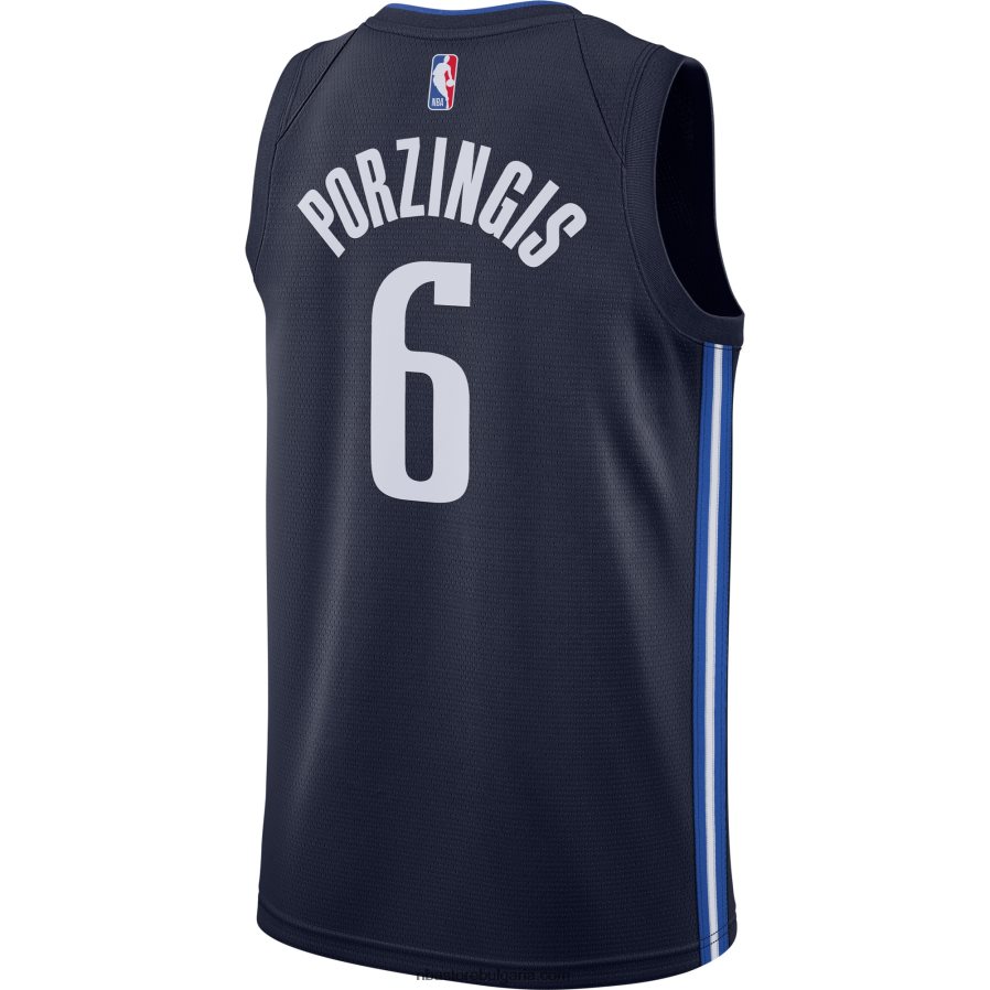 NBA JZ8F0215715 dallas mavericks kristaps porzingis jordan brand swingman фланелка