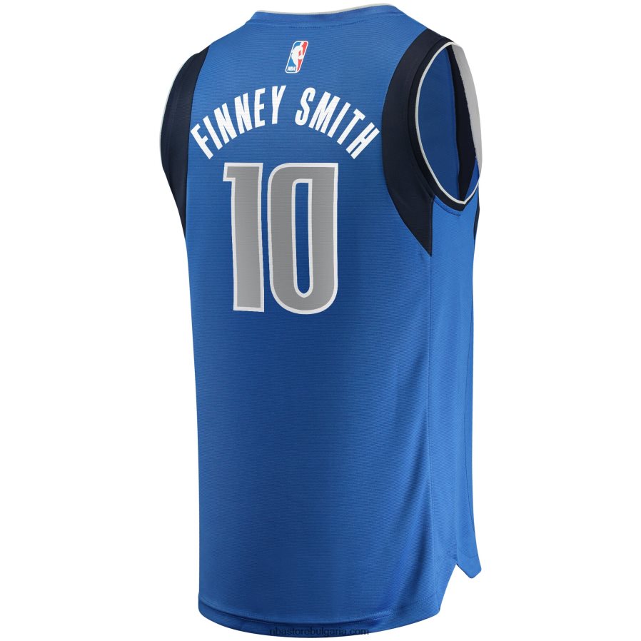 NBA JZ8F026908 dalas mavericks dorian finney-smith blue fast break реплика на фланелка
