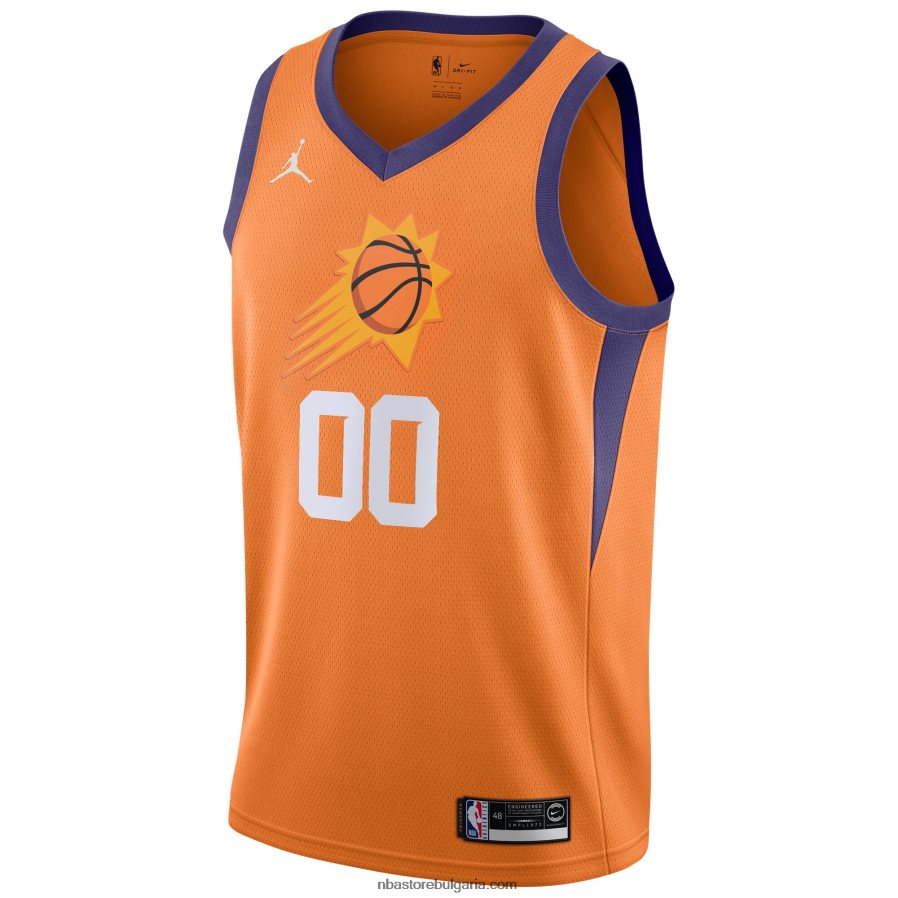 NBA JZ8F021043 phoenix suns jordan brand orange swingman фланелка по поръчка