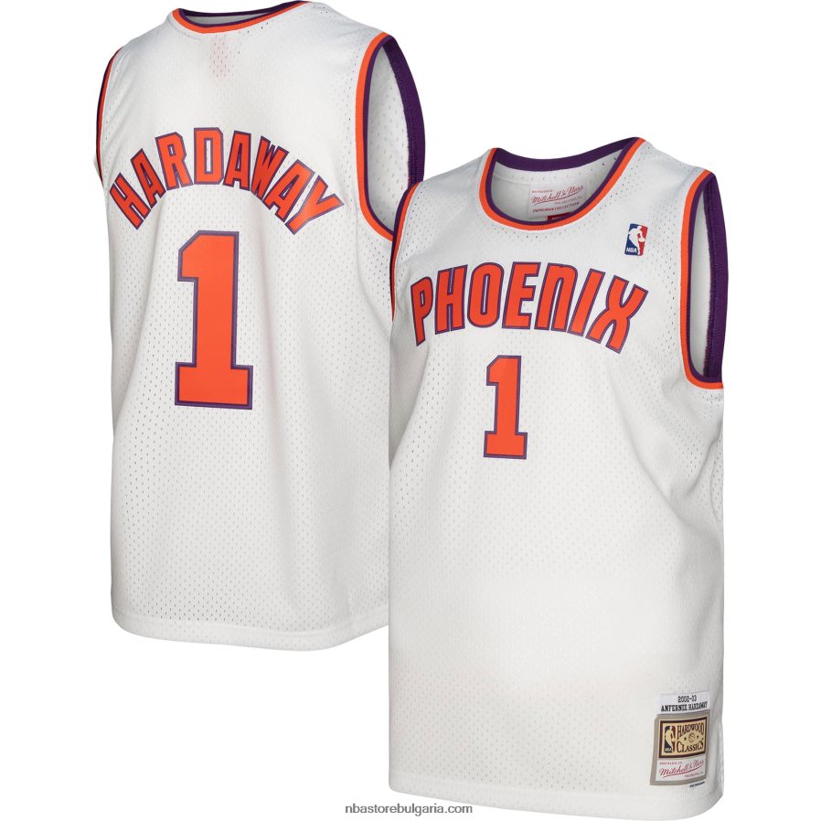 NBA JZ8F024003 phoenix suns penny hardaway mitchell & ness white hardwood classics swingman фланелка