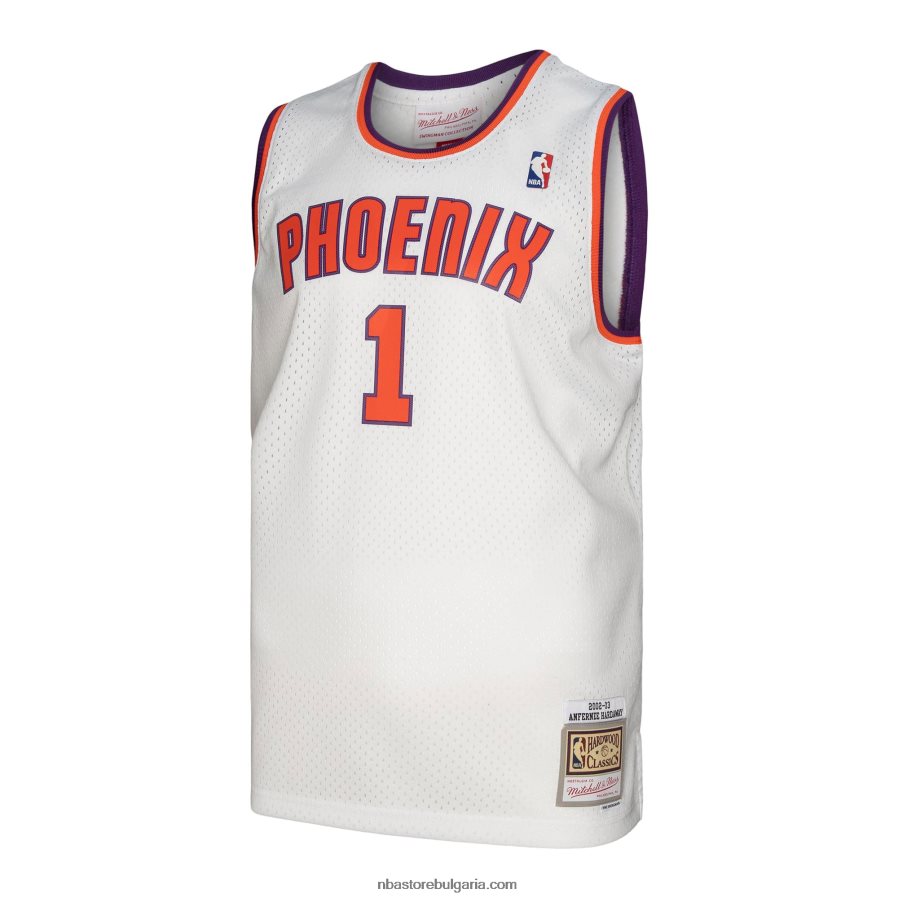 NBA JZ8F024003 phoenix suns penny hardaway mitchell & ness white hardwood classics swingman фланелка