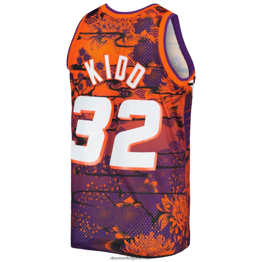 NBA JZ8F024902 phoenix suns jason kid d mitchell & ness orange hardwood classics лунна нова година swingman фланелка
