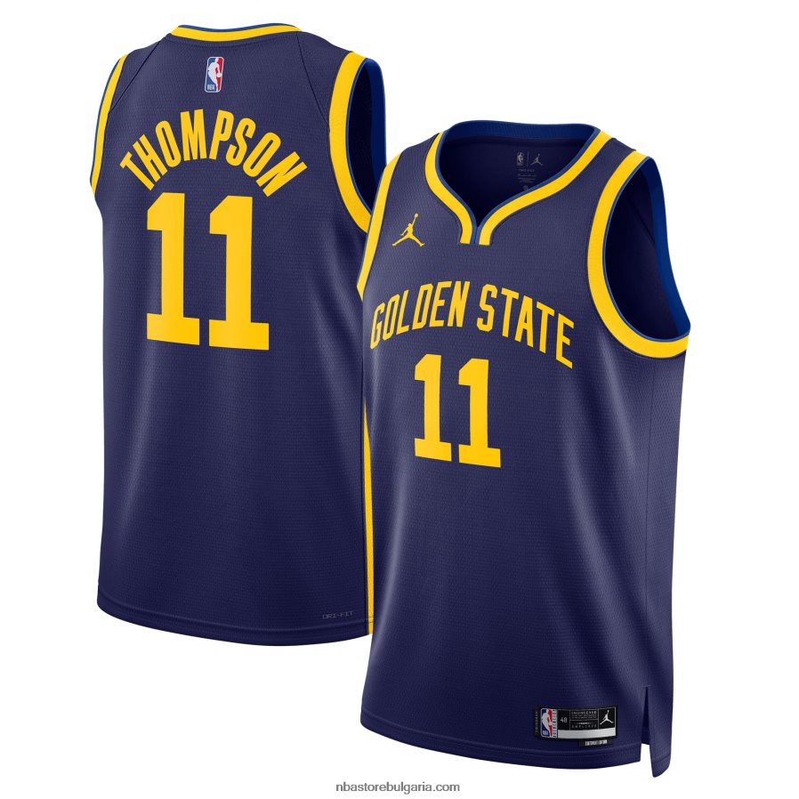 NBA JZ8F02214 голдън стейт уориърс клей томпсън джорданска фланелка на флот