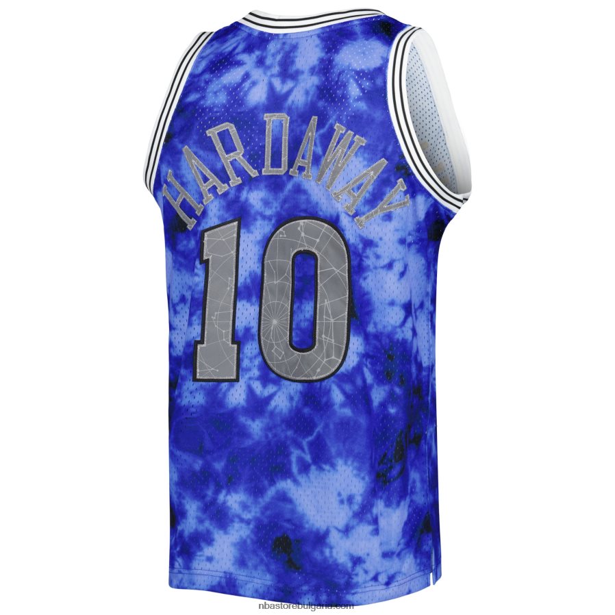 NBA JZ8F024113 golden state warriors tim hardaway mitchell & ness blue 1990-91 galaxy swingman фланелка