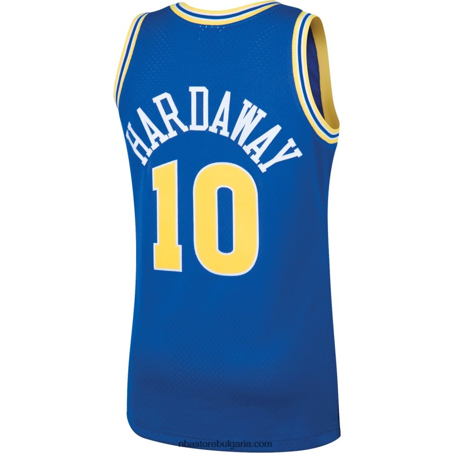 NBA JZ8F02425 golden state warriors tim hardaway royal 1990 hardwood classics swingman фланелка