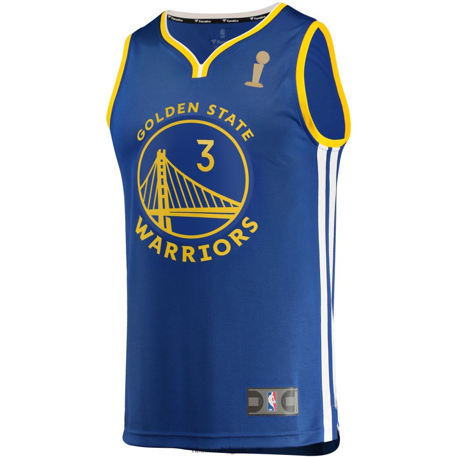 NBA JZ8F02619 golden state warriors jordan poole royal finals шампиони fast break реплика на фланелка на играч