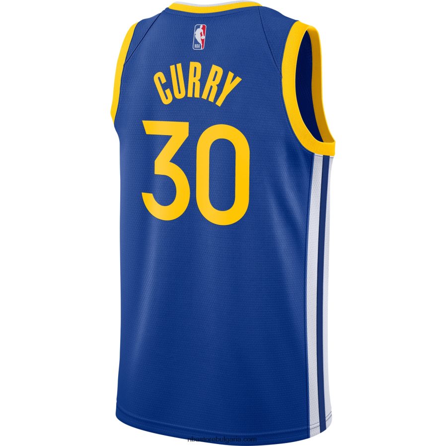 NBA JZ8F02690 golden state warriors stephen curry nike royal swingman jersey