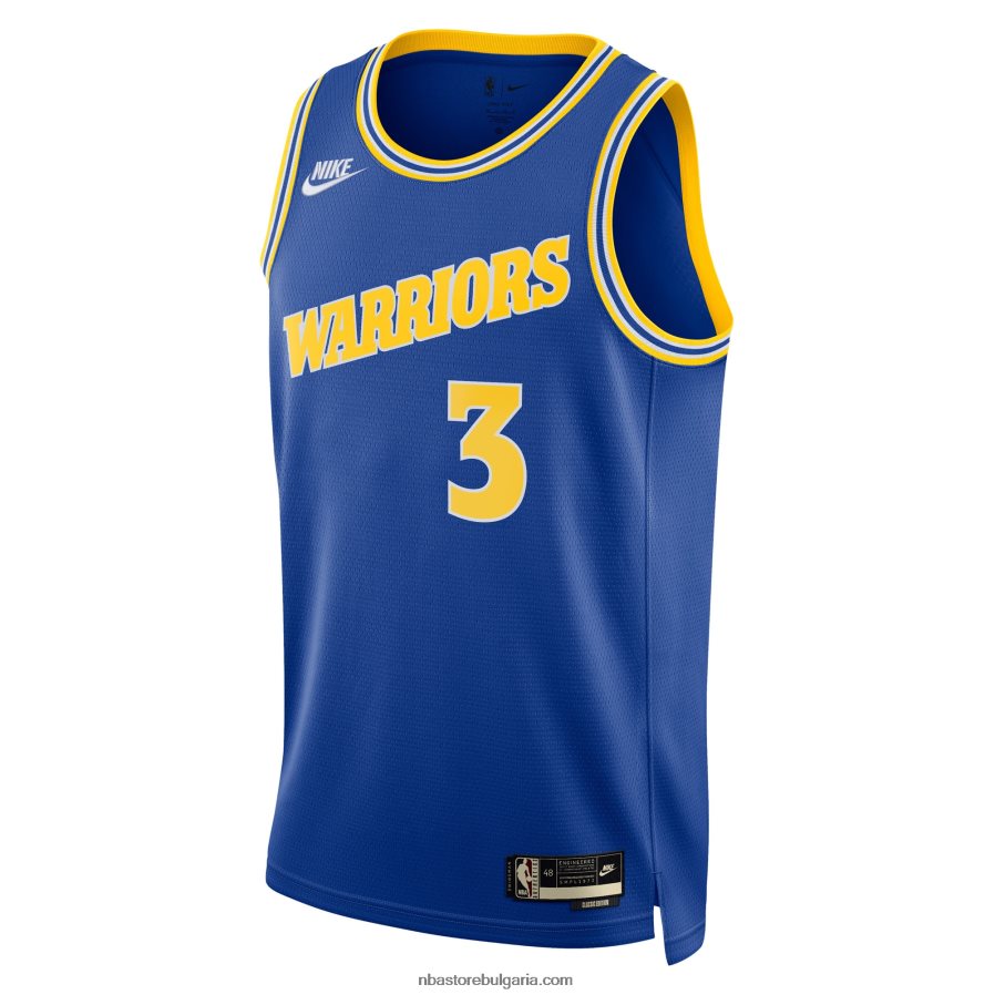 NBA JZ8F026969 golden state warriors jordan poole nike royal swingman jersey