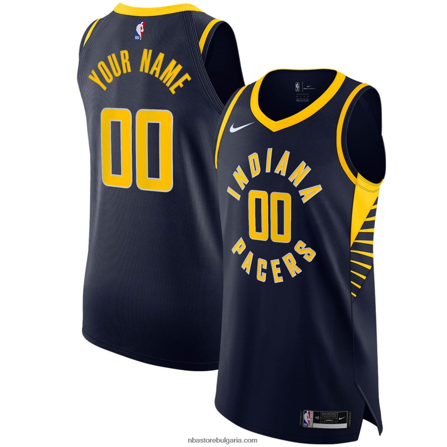 NBA JZ8F025209 Индиана пейсърс nike автентична фланелка по поръчка