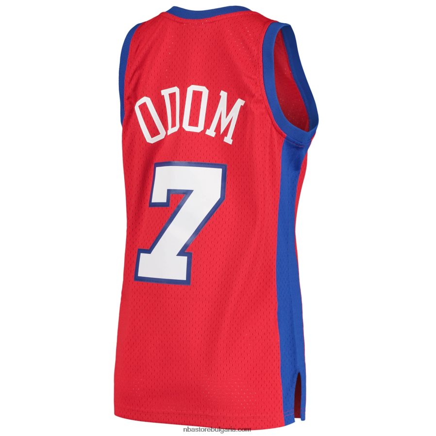 NBA JZ8F022148 la clippers lamar odom mitchell & ness red hardwood classics swingman фланелка