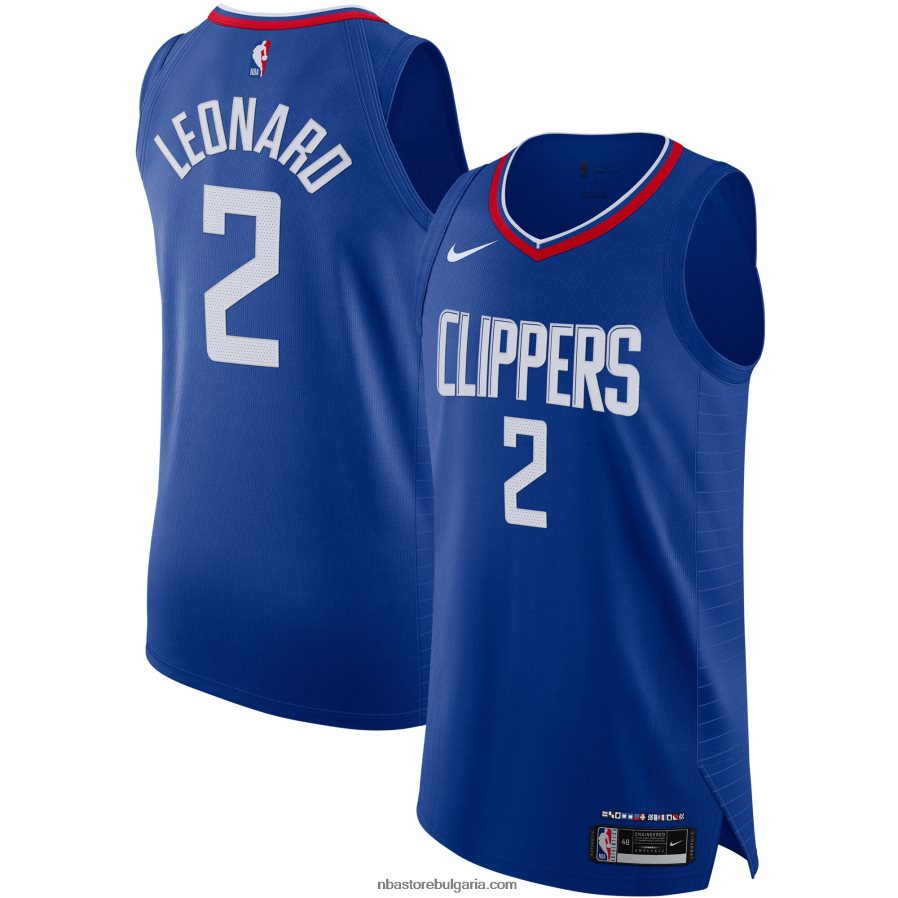 NBA JZ8F026952 la clippers kawhi leonard nike royal автентичен трико