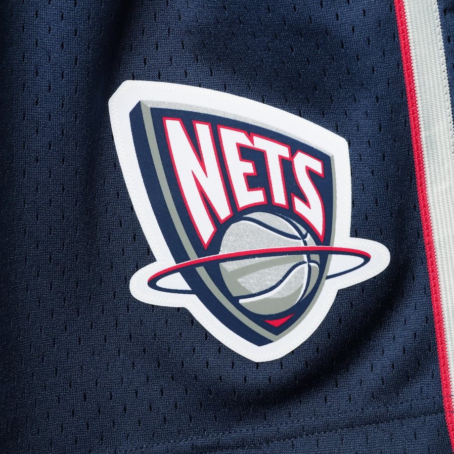 NBA JZ8F025034 new jersey nets mitchell & ness navy hardwood classics swingman шорти