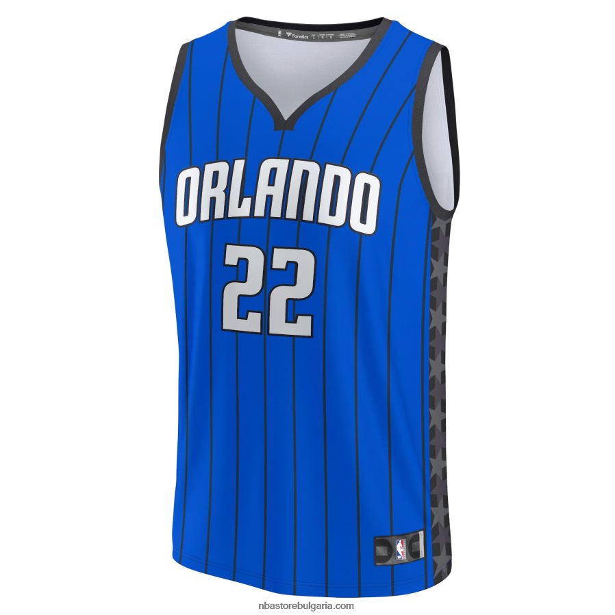 NBA JZ8F021282 orlando magic franz wagner blue fast break реплика на фланелка