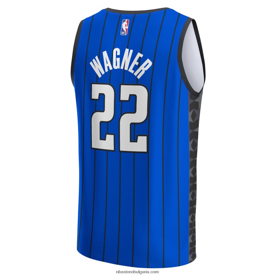 NBA JZ8F021282 orlando magic franz wagner blue fast break реплика на фланелка