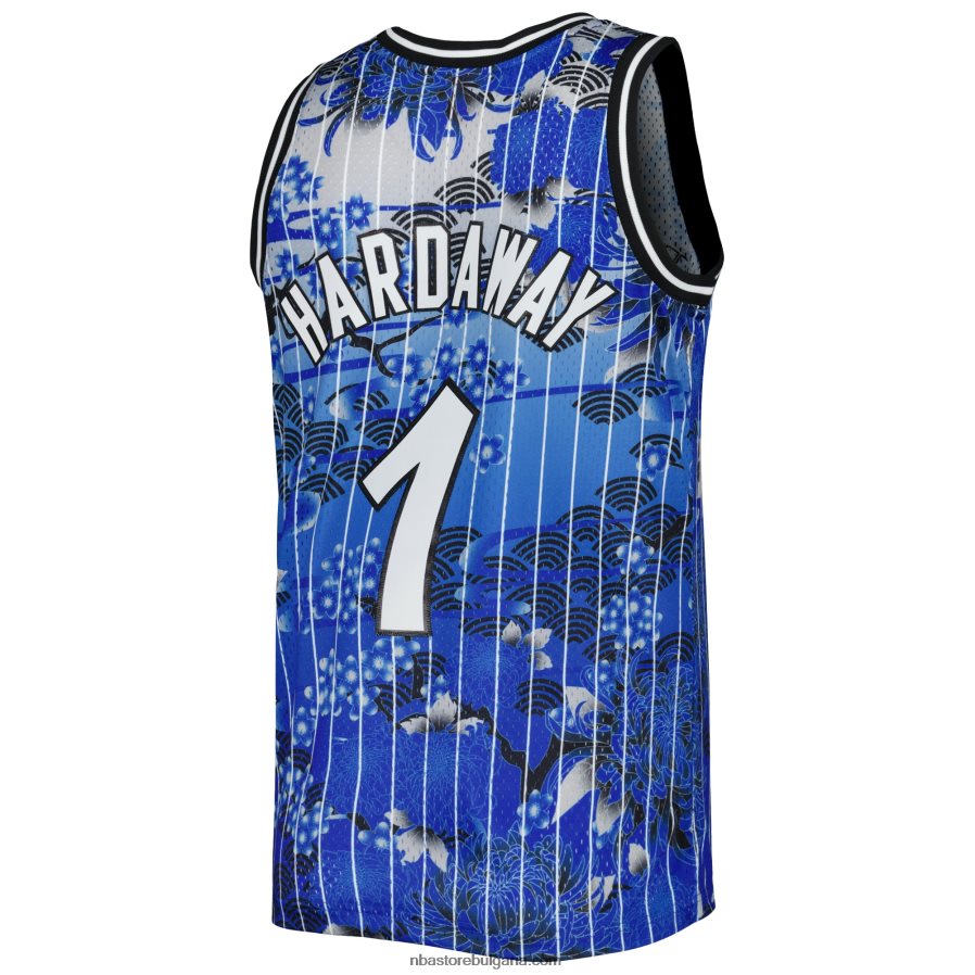 NBA JZ8F022228 orlando magic penny hardaway mitchell & ness blue hardwood classics лунна нова година swingman трико