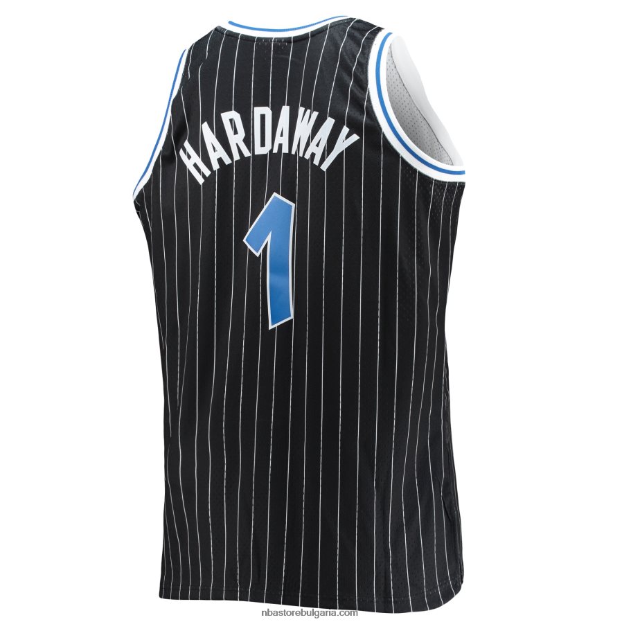 NBA JZ8F023242 orlando magic penny hardaway mitchell & ness black big & tall hardwood classics swingman трико