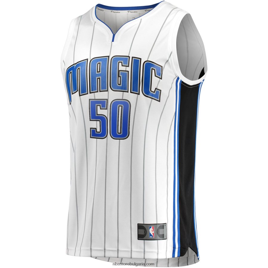 NBA JZ8F023991 orlando magic cole anthony white fast break реплика на фланелка