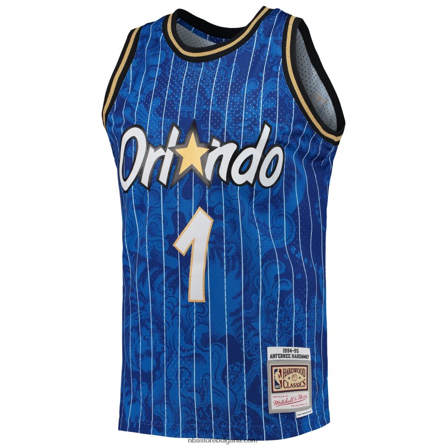NBA JZ8F025151 orlando magic penny hardaway mitchell & ness blue hardwood classics лунна нова година swingman трико