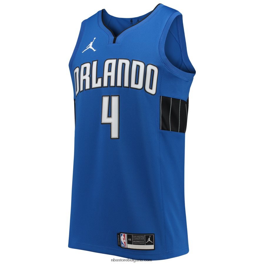 NBA JZ8F025707 orlando magic jalen suggs jordan blue swingman фланелка