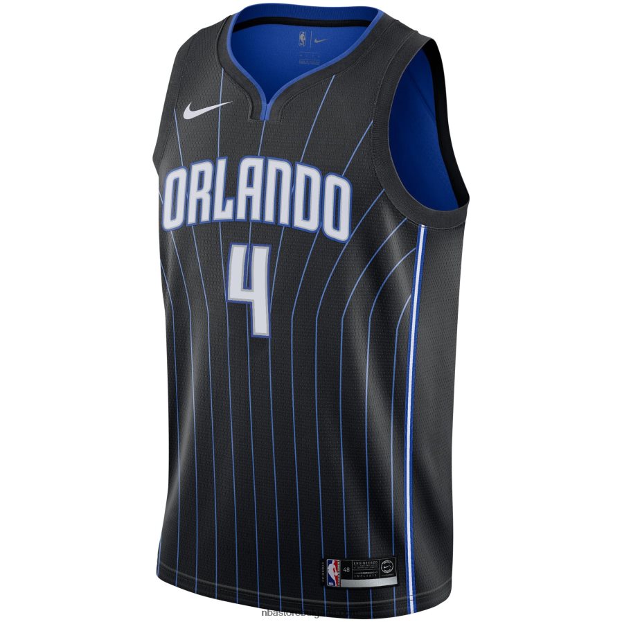 NBA JZ8F025718 orlando magic jalen suggs nike black 2021 draft first rund pick swingman фланелка
