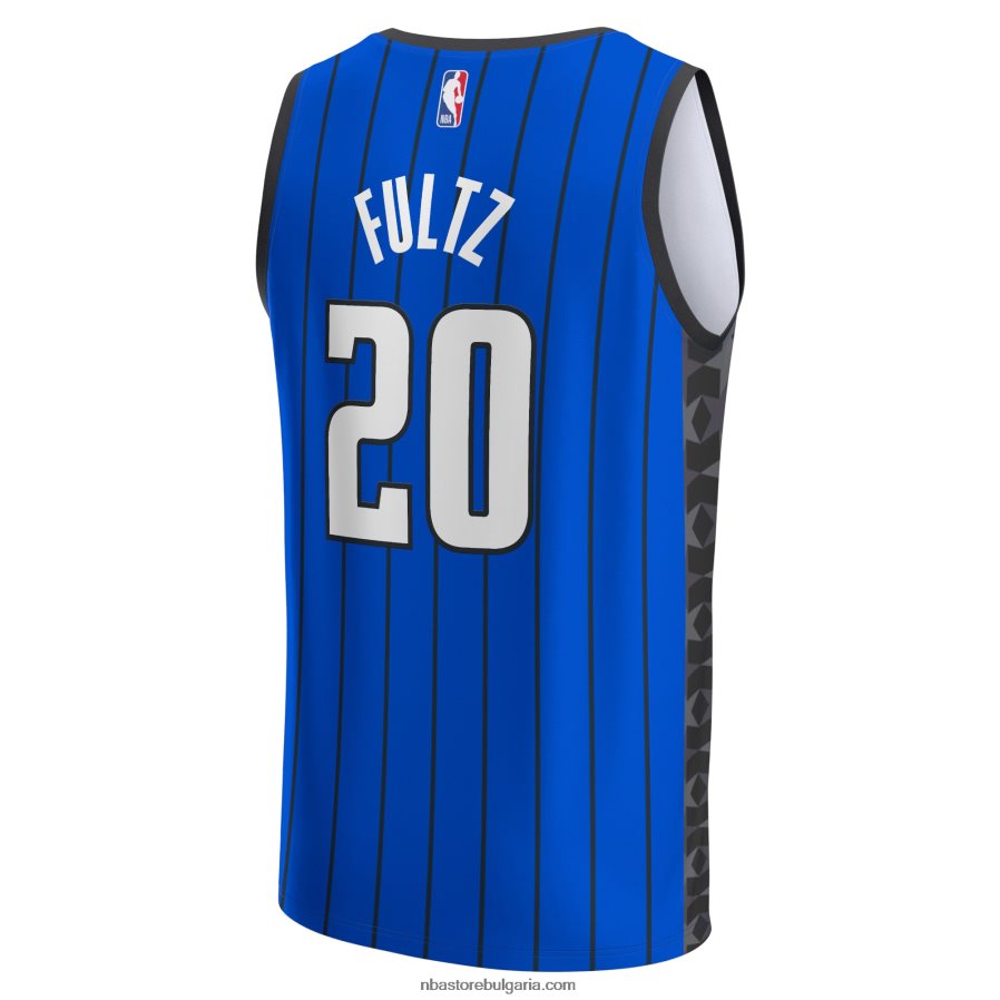 NBA JZ8F02928 orlando magic markelle fultz blue fast break реплика на фланелка