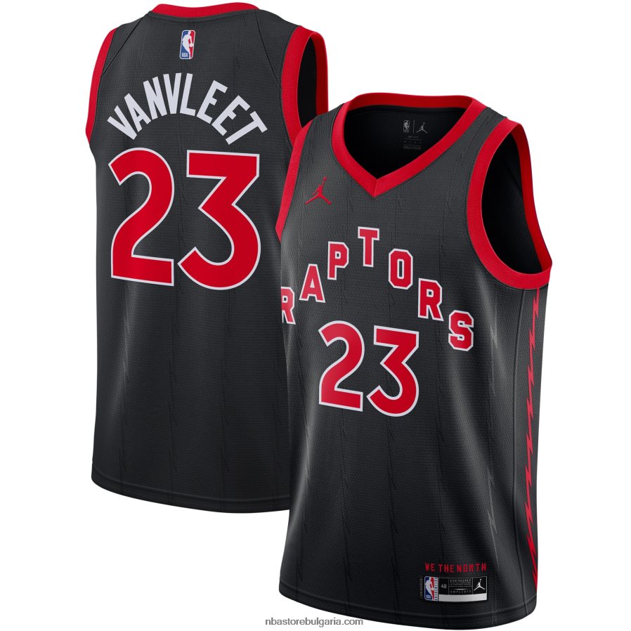 NBA JZ8F023170 торонто раптърс фред ванвлийт джордан марка суингмен фланелка