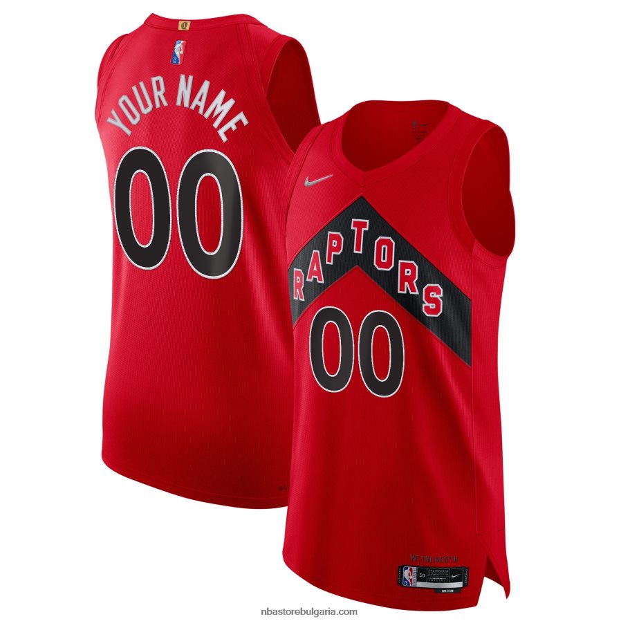 NBA JZ8F026275 Торонто Раптърс nike red diamond swingman автентична фланелка по поръчка