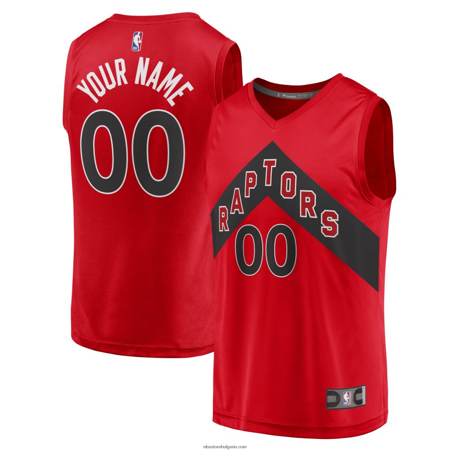 NBA JZ8F027907 торонто раптърс червено 2020 бързо прекъсване реплика персонализирана фланелка