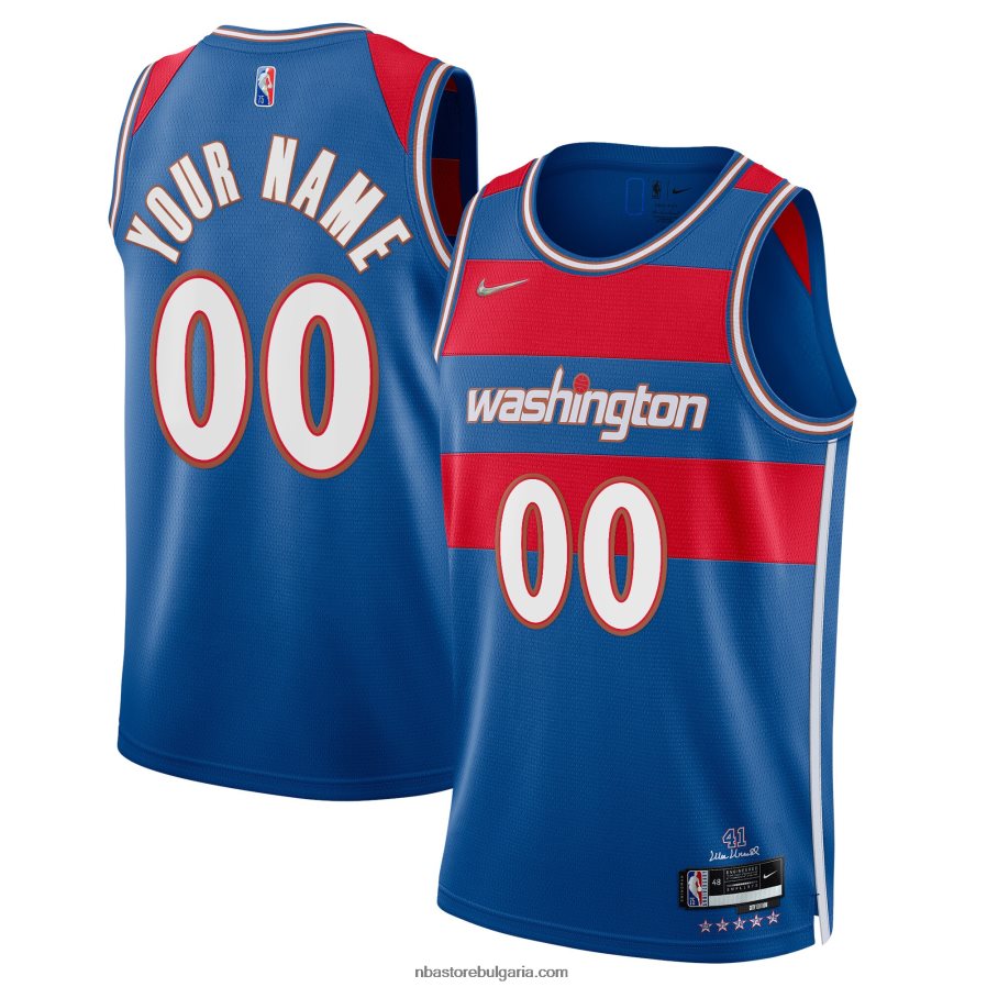 NBA JZ8F026065 washington wizards nike royal swingman потник